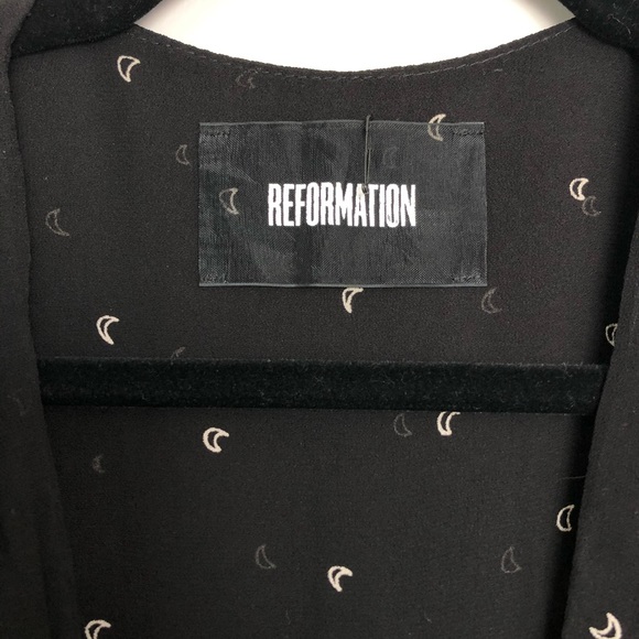 NWT Reformation Laughlin Dress in moon print - Picture 6 of 6